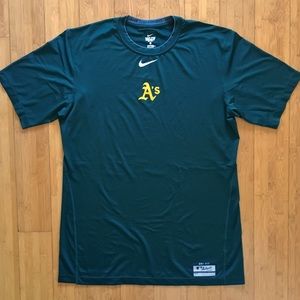 Nike Oakland Athletics A’s Pro Combat DriFit Shirt